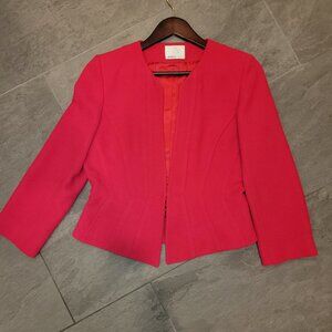 Women's Aiden Bodkin Red Blazer size 6